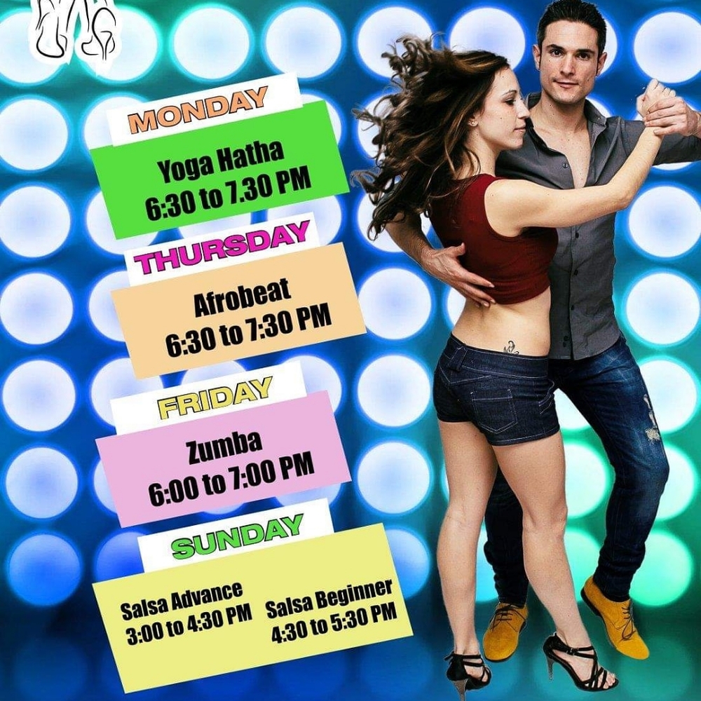 Dance Courses salsa merengue bachata zumba afro b